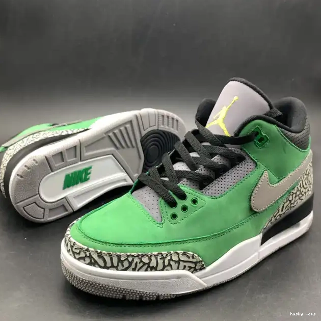 Cheap Husky Oregon shoes Retro AJ3 PE Jordan Air 867493 3 Tinker Ducks 0416